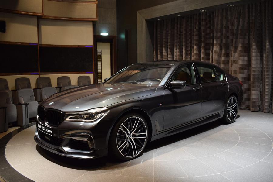BMW 750Li xDrive in Singapore Grey by Abu Dhabi Motors '2016